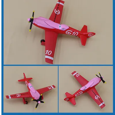 Disne Pixar Planes 1:55 Diecast Toy No.10 Aircraft Metal Model Planes Gifts • £11.15