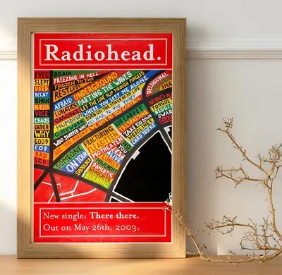 Radiohead Promo  There There  Poster Full Size Repro XL : 36 X24  • £8.99