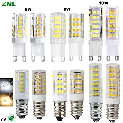 G9 E14 LED Bulb 5W 8W 10W Corn Bulb Capsule Light Bulb 220V Replace Halogen NEW • $4