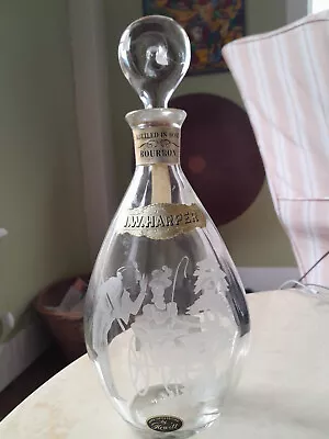 Vintage I. W. Harper Hand Carved Decanter • $35