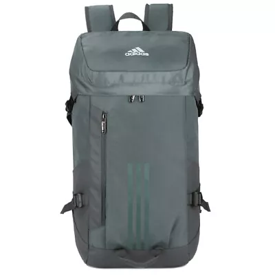 Adidas Large Travel School Sport Casual Backpack - Grey • $50