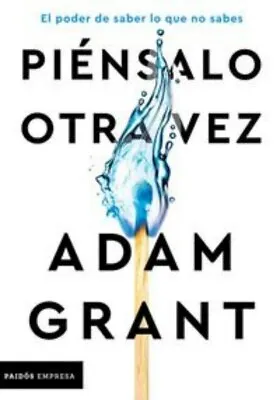 $58.56 • Buy Piénsalo Otra Vez By Adam Grant Spanish Book Brand New