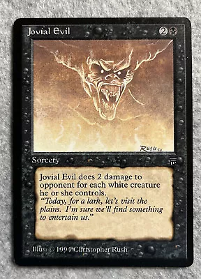 MTG Jovial Evil NM Legends Rare • $59