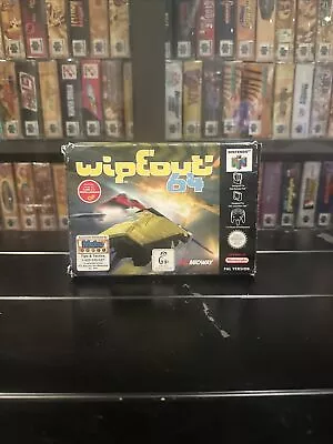 Wipeout 64 Nintendo N64 PAL Version Boxed With Manual • $60