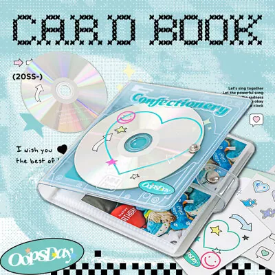 Retro CD Korean Idol Photocards Collect Book Cards Holder Diary Agenda Planner • $25.68