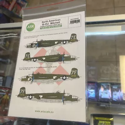 1/48 ASK Decals #D48042 B-25J Mitchell Part 6: Dogface Squadron • $24.99