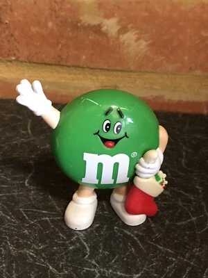 £3.99 • Buy Retro Vintage 1992 M&M Mars Chocolate Dispenser Collectable - Green Christmas