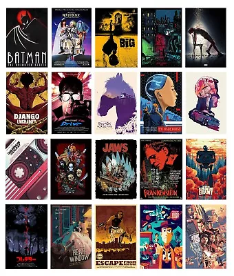 £6 • Buy Greatest Movie TV SHOW Classic Vintage Art Poster Print BUY 1 GET 2FREE 80Design