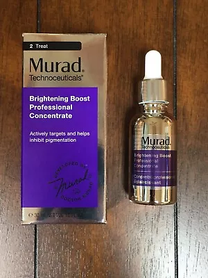 Murad Brightening Boost Professional Concentrate 1 Oz 30ml Full Size ~ NIB!! 💜 • $92.99