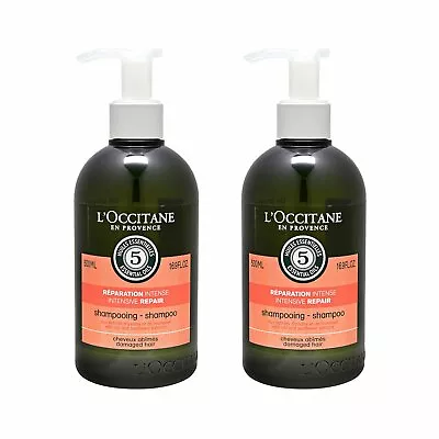 2X L'Occitane Aromachologie Intensive Repair Shampoo 500ml Hair Care • $83.58