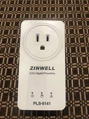 Zinwell G.GH Gigabit Powerline Ethernet Adapter PLS-8141 • $13