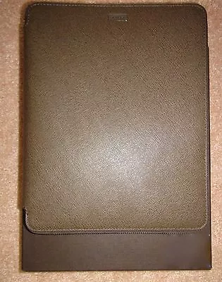 Michael Kors Saffiano Leather Tablet Case IPad Zip Around Army Green 39S5LELL3L • $119.99