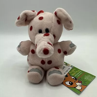 Rudolph Island Misfit Toys Spotted Elephant 7  Plush  Vintage 1998 Tags • $48.99