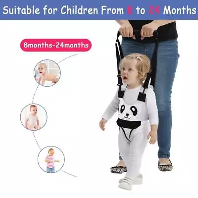 Harness Baby Walker Assistant Infant Kid Safe Walking Wing Toddler Safety Belt • £13.18