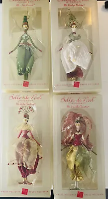 $59.95 • Buy VTG Lot Belles De Noel By Russ Holiday Christmas Ornaments England In Boxes EUC