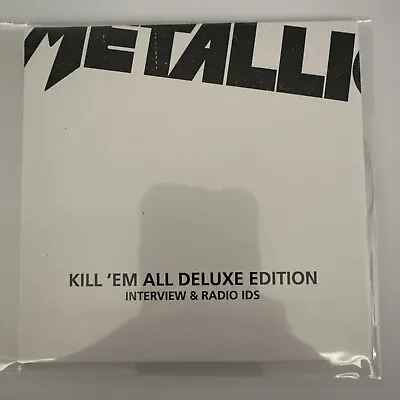 Metallica Kill Em All Interview & Radio IDS CD • $8.99