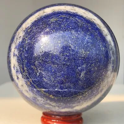 633g Natural Lapis Lazuli Quartz Crystal Sphere Mineral Specimen Healing R21 • $4.21