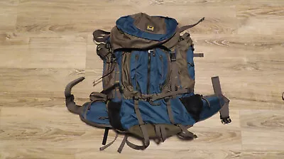 Mountainsmith Maverick Backpack Large 65L Hiking Pack Blue Black Outdoor • $60
