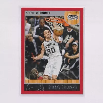 2013-14 Panini NBA Hoops Red #195 Manu Ginobili • $1.99