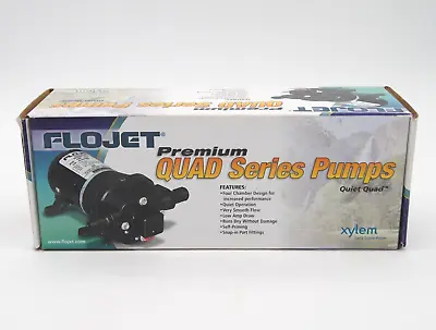 Flojet Marine Shower Drain Pump 4 Chamber Self Priming Snap-in Barb Port Fitting • $119.97