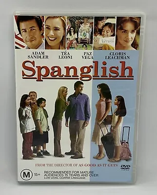 Spanglish (2004) - Adam Sandler - New Region 4 DVD - Free Post • $9.95