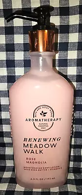 NEW Meadow Walk ROSE MAGNOLIA Aromatherapy Body Lotion 6.5 Oz Bath & Body Works • $20