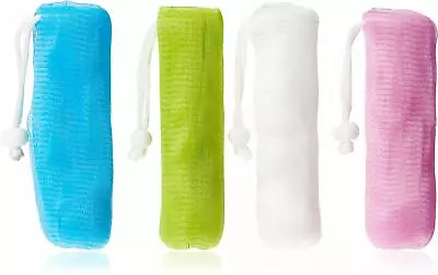 Daylee Naturals Exfoliating Mesh Soap Saver Bag Assorted Colors (4pk) • $3.99