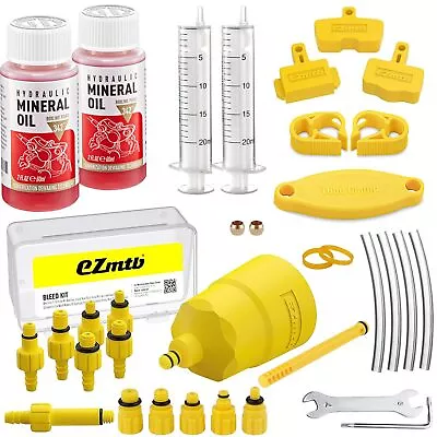 Bike Brake Bleed Kit Bicycle Bleeder Hydraulic Disc Brake Bleed Kit Tool For Sh • $24.95