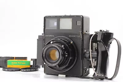 [Exc+5] Mamiya Universal Press 100mm F/3.5 Lens 6x9 Film Back From JAPAN • $219.99