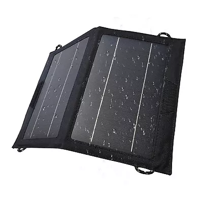 ALLPOWERS 10W Mini Portable Solar Panel With USB Port For IPhone Camping Hiking • £19.99