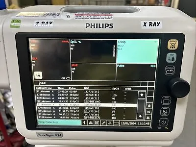 Phillips SureSigns VS4 Vital Signs Monitor (P/N 863283) • $1000