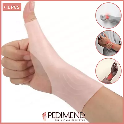 £6.44 • Buy PEDIMEND Gel Wrist & Thumb Support Brace - Carpal Tunnel Gel Wrist Brace Support