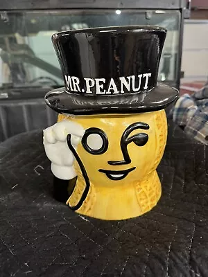 Vintage Mr. Peanut Cookie Jar - Vtg Advertising Please Read! • $15