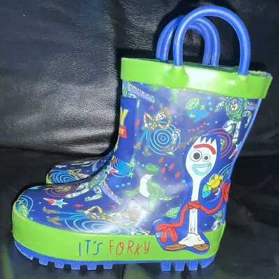 Infant Size 5 Eur 22 Toy Story 4 Wellington Boots George Minimal Wear • £8.50