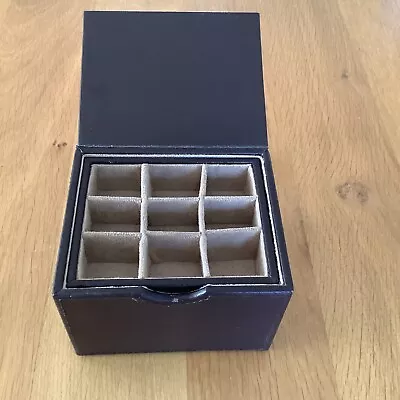 Cuff Link And Watch  Brown Storage Box  • £2.99