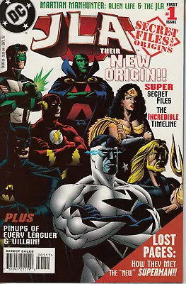 $3.60 • Buy DC Comics JLA Secret Files & Origins #1 Of 3 (Standard Cover) 1997 Very Fine