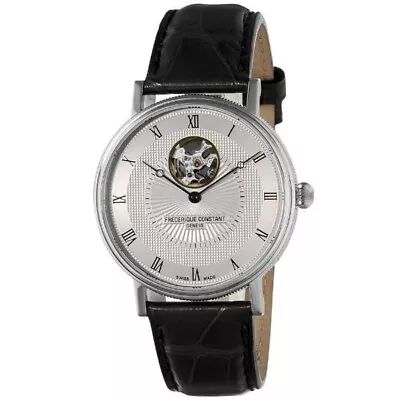 FREDERIQUE CONSTANT  CLASSICS SLIMLINE AUTOMATIC HEARTBEAT 312MC4S36 Silver • $1380