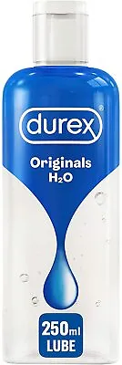 £10.99 • Buy Durex Water Based Sex Lube Original Feel - Large Size, 250ML Lubricant