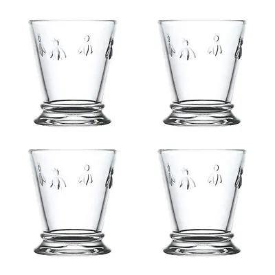 La Rochere Glassware Bee Goblet - Set 4 - Drinking Glass - 270ml • £27