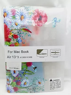 Ritayan 4-1 MacBook Pro 13  Hard Case (A1369 /A1466) - Clear Flowers 6 • $17.75