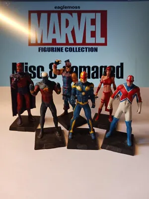 £14 • Buy Marvel Figures: Electra,Magneto, Hawkeye, Nova, Capn Marvel, Capn Britain