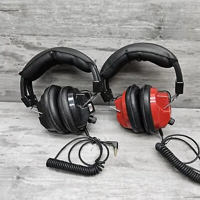 RE-24 Racing Electronics Headphones Dual Volume Adjustment Lot Tested Works • $27.99