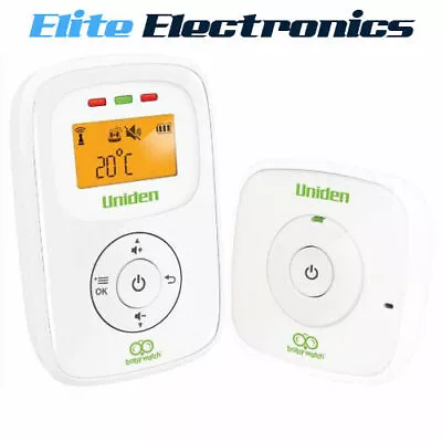 Uniden Bw130 Digital Wireless Baby Audio Monitor W/ Room Temperature Display • $86.85