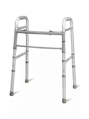 Carex Folding Walker For Seniors Adult Walker Portable Medical Walker • $49.99