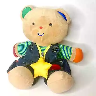 Melissa & Doug K's Kids Teddy Wear Bear Baby Toy Learn To Dress Educational • $7.20
