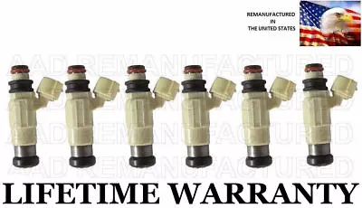 Set Of 6 Fuel Injectors For F200 F225 Yamaha 200HP 225HP 4 Stroke Outboard • $115