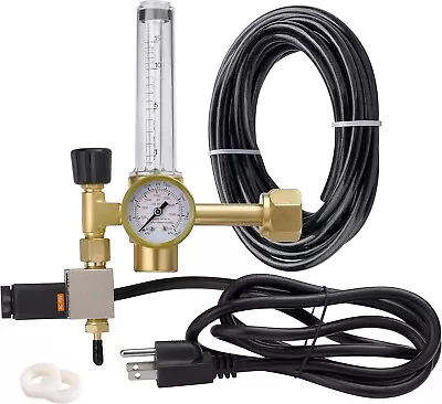 ‎GROWDOTS CO2 Regulator Hydroponics Emitter System With Solenoid Valve Flowmeter • $59.99