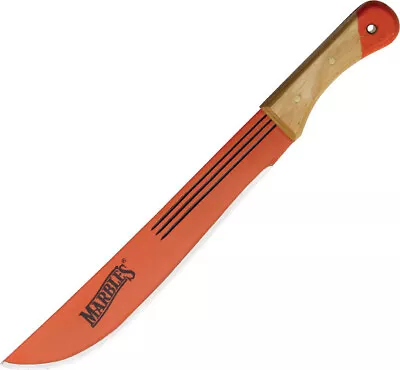 Marbles Scout Machete MR12714 20 1/4  Overall. 14  Carbon Steel Blade With Orang • $24.70