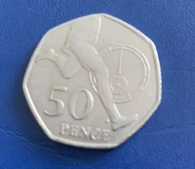Roger Bannister 50p Coin 4 Four Minute Mile Stopwatch 2004 • £2