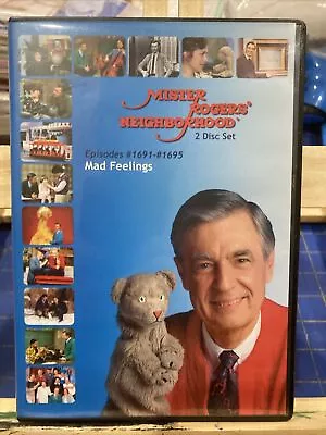 Mister Rogers' Neighborhood: Mad Feelings (Episodes #1691-1695) (2010 DVD) • $19.99